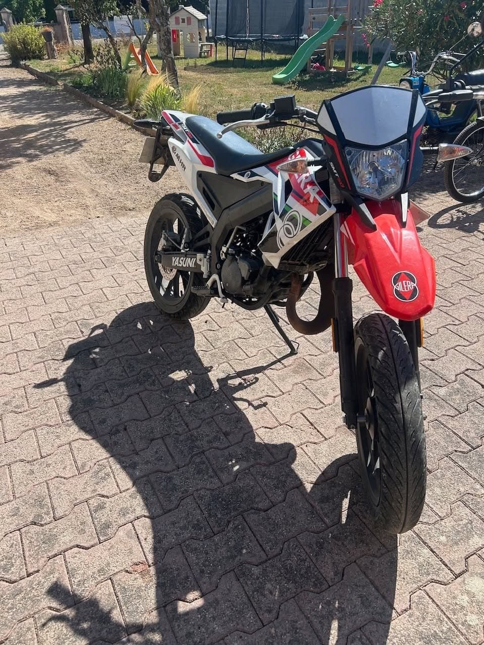 Gilera 50 cc — vue avant
