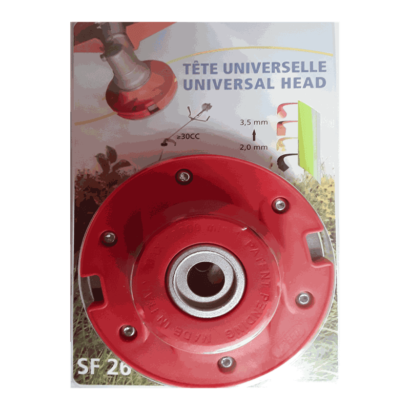 Tête à fil universelle SF26